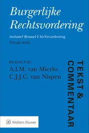 Omslag van Burgerlijke Rechtsvordering