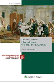 Omslag van Literatuur en recht