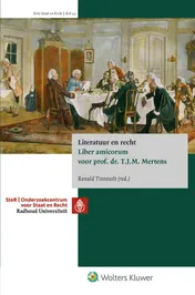 Omslag van Literatuur en recht