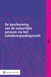 Omslag van De bescherming van de natuurlijke persoon via het schadevergoedingsrecht