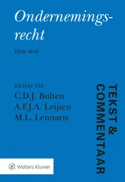 Omslag van Ondernemingsrecht