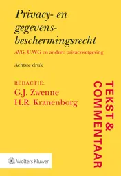 Omslag van Privacy- en gegevensbeschermingsrecht