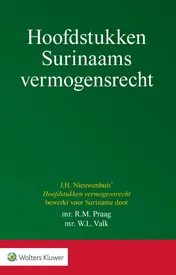 Omslag van Hoofdstukken Surinaams Vermogensrecht