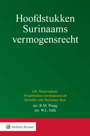 Omslag van Hoofdstukken Surinaams Vermogensrecht