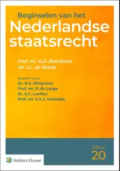 Omslag van Beginselen van het Nederlandse staatsrecht