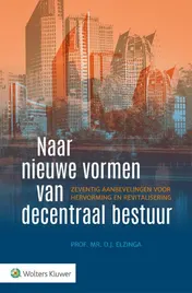 Omslag van Naar nieuwe vormen van decentraal bestuur
