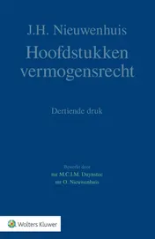 Omslag van Hoofdstukken vermogensrecht