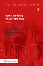 Omslag van Rechtshandeling en Overeenkomst