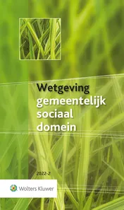 Omslag van Wetgeving gemeentelijk sociaal domein 2022-2
