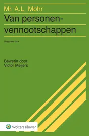 Omslag van Van personenvennootschappen