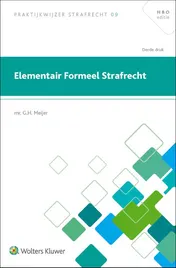 Omslag van Elementair formeel strafrecht