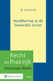Omslag van Handhaving in de financiële sector