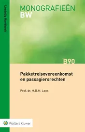 Omslag van Pakketreisovereenkomst en passagiersrechten