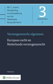 Omslag van Europees recht en Nederlands vermogensrecht