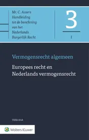Omslag van Europees recht en Nederlands vermogensrecht