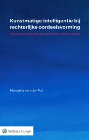 Omslag van Kunstmatige intelligentie bij rechterlijke oordeelsvorming