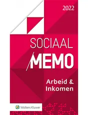 Omslag van Sociaal Memo Arbeid & Inkomen 2022