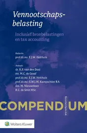 Omslag van Compendium Vennootschapsbelasting