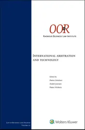 Omslag van International arbitration and technology