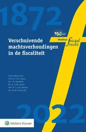 Omslag van Verschuivende machtsverhoudingen in de fiscaliteit