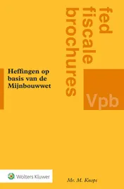 Omslag van Heffingen op basis van de Mijnbouwwet