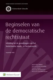Omslag van Beginselen van de democratische rechtsstaat