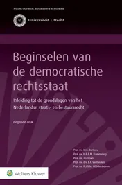 Omslag van Beginselen van de democratische rechtsstaat