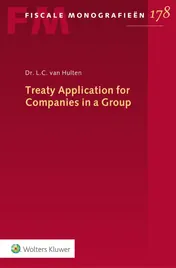Omslag van Treaty Application for Companies in a Group