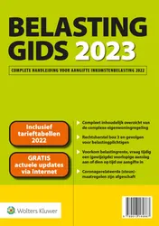 Omslag van Belastinggids 2023