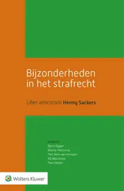 Omslag van Bijzonderheden in het strafrecht