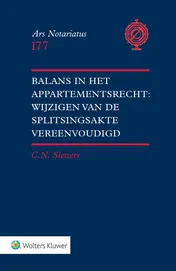 Omslag van Balans in het appartementsrecht: wijzigen van de splitsingsakte vereenvoudigd