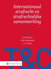 Omslag van Internationaal strafrecht en strafrechtelijke samenwerking