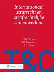 Omslag van Internationaal strafrecht en strafrechtelijke samenwerking
