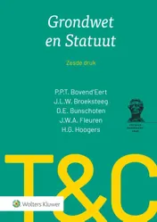 Omslag van Grondwet en Statuut