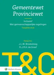 Omslag van Gemeentewet Provinciewet