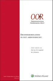 Omslag van Driehoeksrelaties in het arbeidsrecht