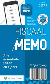 Omslag van Fiscaal Memo januari 2023