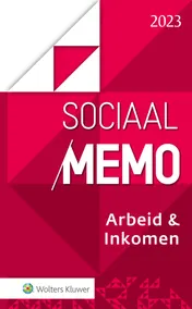 Omslag van Sociaal Memo arbeid & inkomen 2023
