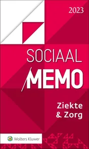Omslag van Sociaal Memo Ziekte & Zorg 2023