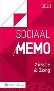 Omslag van Sociaal Memo Ziekte & Zorg 2023