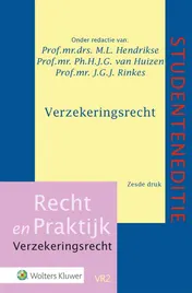 Omslag van Verzekeringsrecht Studenteneditie