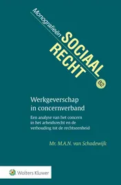 Omslag van Werkgeverschap in concernverband