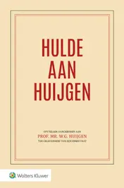 Omslag van Hulde aan Huijgen