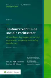Omslag van Bestuursrecht in de sociale rechtsstaat Band 1