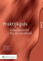 Omslag van Praktijkgids Arbeidsrecht bij de overheid 2023