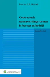 Omslag van Contractuele samenwerkingsvormen in beroep en bedrijf