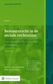 Omslag van Bestuursrecht in de sociale rechtsstaat, band 1