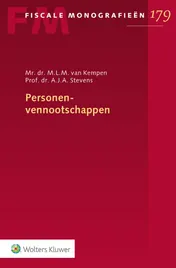 Omslag van Personenvennootschappen