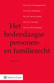 Omslag van Het hedendaagse personen- en familierecht