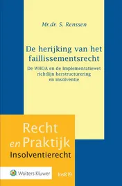 Omslag van De herijking van het faillissementsrecht